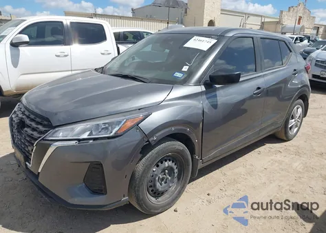 2024 Nissan Kicks S Xtronic Cvt from USA, damaged, VIN 3N1CP5BV1RL479708